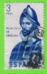 Stamps Spain -  Francisco d´ Orellana