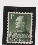 Sellos de Europa - Noruega -  Rey Olaf  V