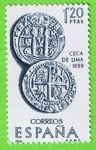 Stamps Spain -  Ceca d´ Lima