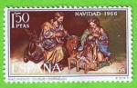 Stamps Spain -  Navidad 1966