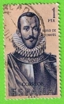 Stamps Spain -  Ñuflo d´Chaves