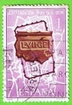 Stamps Spain -  Plano de Leon