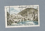 Stamps France -  Lourdes