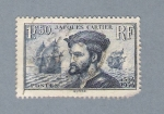 Sellos de Europa - Francia -  Jacques Cartier (repetido)