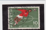 Stamps Switzerland -  75 aniversario