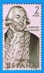 Stamps Spain -  Ambrosio O´Higgins