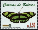 Sellos del Mundo : America : Bolivia : Serie - mariposas