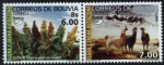 Stamps Bolivia -  America UPAEP - Flora y Fauna Autoctona