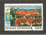 Sellos de Africa - Rep Centroafricana -  Mundial España 82.