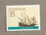 Stamps Portugal -  Caravela soglo XVI