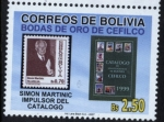 Stamps Bolivia -  50 Aniversario Centro Filatelico de Cochabamba - CEFILCO