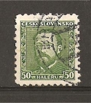 Stamps Czechoslovakia -  Cincuentenario de la muerte de Bedrich Smetana (compositor).