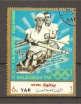 Stamps Yemen -  Munich 72.