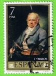 Stamps Spain -  Goya