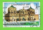 Stamps Spain -  Hispanidad Nicaragua (Catedral de Leon)