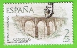 Stamps Spain -  Puente de Alcantara