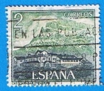 Stamps Spain -  Parador de las cañadas (Tenerife)