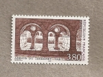 Stamps France -  Abadía de Thoronet en el Var