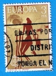 Stamps Spain -  Europa CEPT. (Cueva de la Araña)  3p