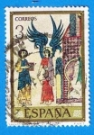 Sellos de Europa - Espa�a -  Codices, (Catedral de Gerona)