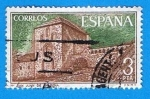 Stamps Spain -  Monasterio de San Juan de la Peña, (Vista jeneral)