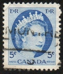 Sellos de America - Canad� -  Reina Isabel II