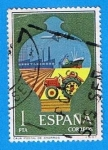 Stamps Spain -  Servicios de Correos, (Caja postal de Ahorros)