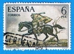 Stamps Spain -  Servicios de Correos, (Correo Rural)