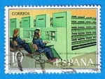 Stamps Spain -  Servicios de correos, (Mecanizacion postal)