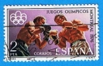 Sellos de Europa - Espa�a -  XXII Juegos Olimpicos en Montreal, (Boxeo