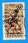 Stamps Spain -  XXI Juegos Olimpicos en Montreal, (Lucha Canaria)