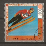 Stamps Yemen -  Sapporo - 72.