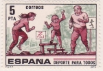 Stamps Spain -  Deporte para todos