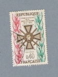 Stamps France -  Cinquantenaire de la Croia de Gierre