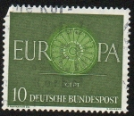 Stamps Germany -  Europa CEPT