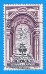 Stamps Spain -  Monasterio de San Pedro de  Alcantara, (Vista Interior)