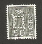 Stamps Norway -  nudo marino