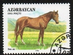 Sellos del Mundo : Asia : Azerbaijan : Razas de caballo-Don