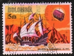 Sellos de America - Colombia -  Galeón