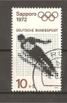 Stamps Germany -  Sapporo 72./ DBP.