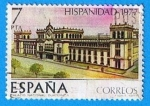 Sellos de Europa - Espa�a -  Hispanidad Guatemala. (Palacio Nacional)