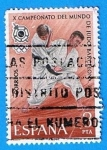 Stamps Spain -  X Campeonato del mundo de Judo