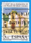 Stamps Spain -  V Centenario de la fundacion de las Palmas de Gran Canaria.(Ermita de Colon)