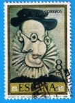 Stamps Spain -  Retrato de Jaime Sabartes