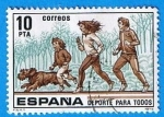 Stamps Spain -  2518  Deportes para todos