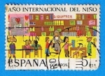 Stamps Spain -  Año internacional del niño