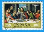 Sellos de Europa - Espaa -  Juan de Juanes (Santa Cena )