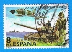 Stamps Spain -  Dia mundial de las Fuerzas Armadas (Medios de combate )