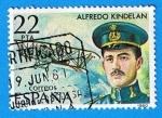 Stamps Spain -  Al fredo Kindelan Duany