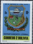 Sellos de America - Bolivia -  Conmemoracion del Centenario del Litoral Cautivo